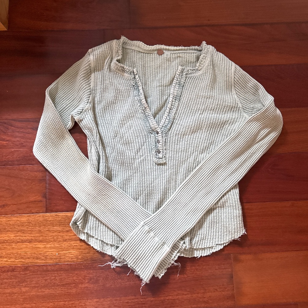 Free People long sleeve top
